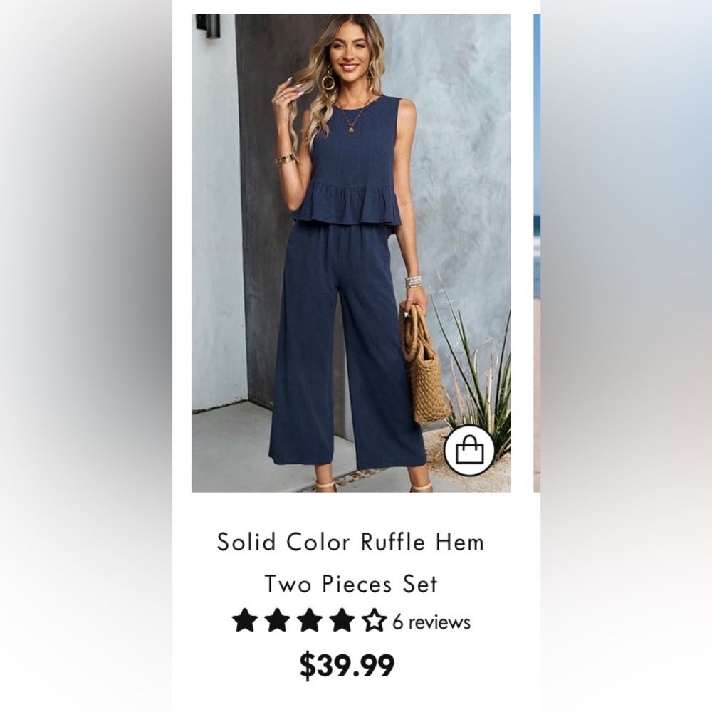 NWT Beachsissi outfit -Large